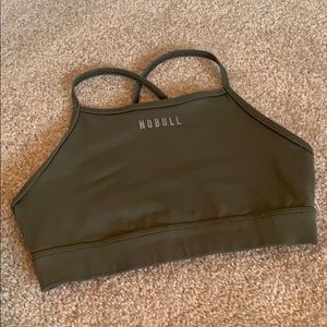 NoBull Olive Sport Bra